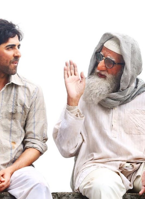 Big B and Ayushman Khurana are together for the first time in Amazon Prime movie Gulabo Sitabo.