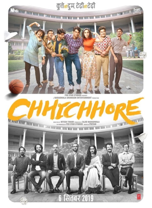 Sushant Singh Rajput in Chhichhore.